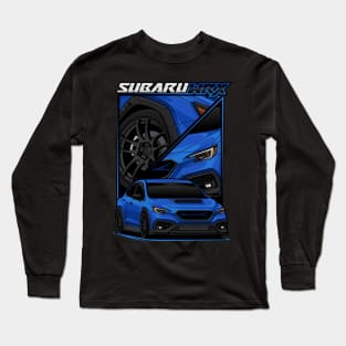 VB WRX in World Rally Blue Long Sleeve T-Shirt